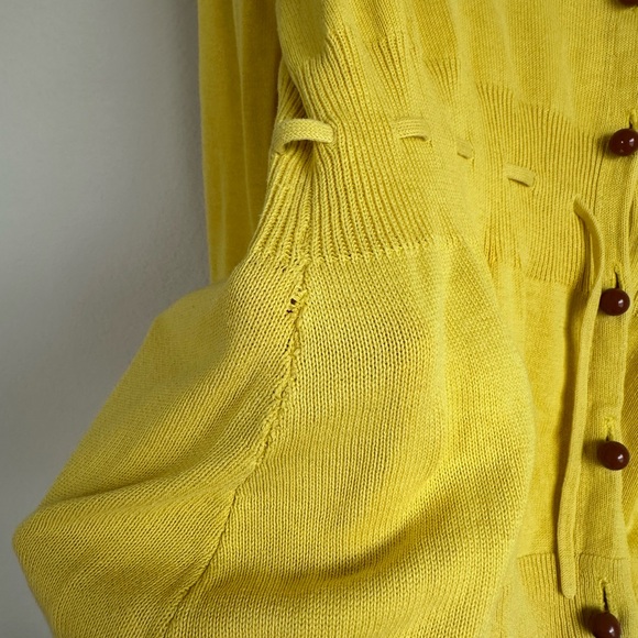 Anthropologie Moth Twee Cotton Lace Knit Cardigan - Picture 12 of 12